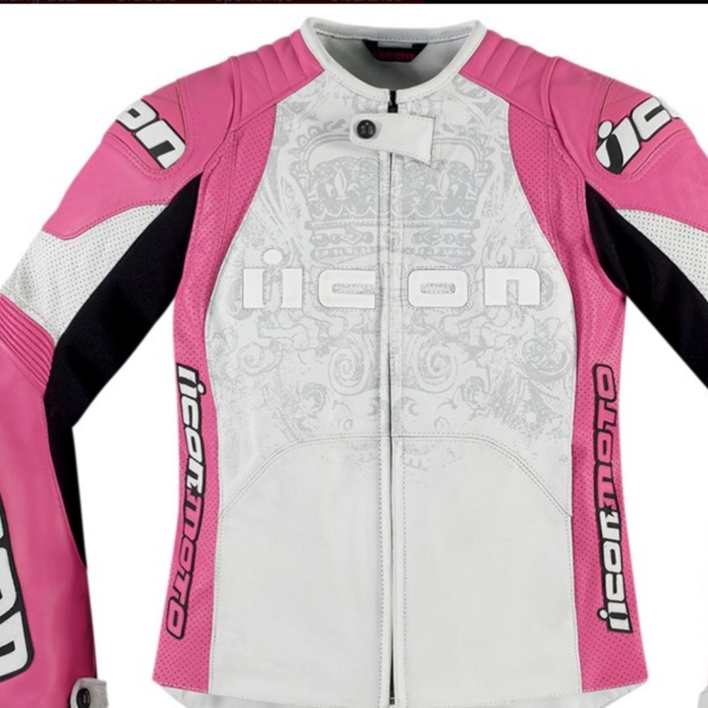 Icon Overlord Prime Women's Leather Motorcycle Jacket